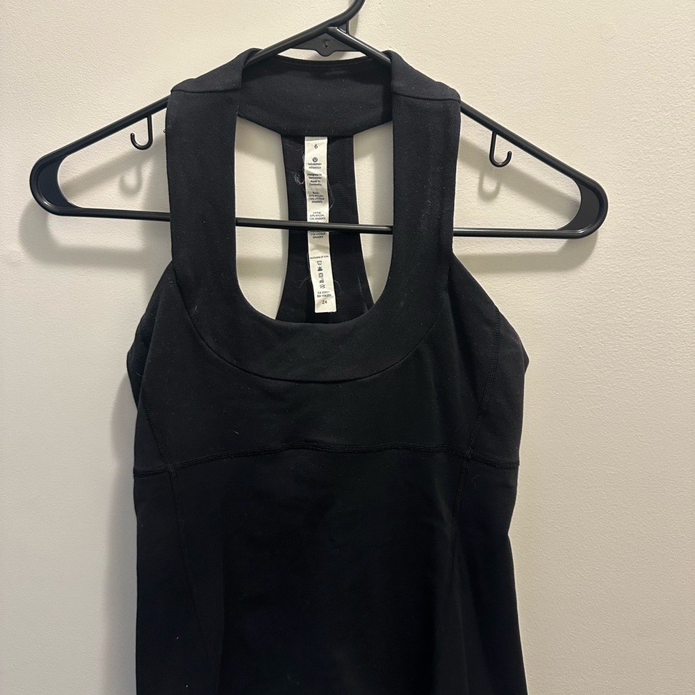 Black Sleeveless Halter Top
